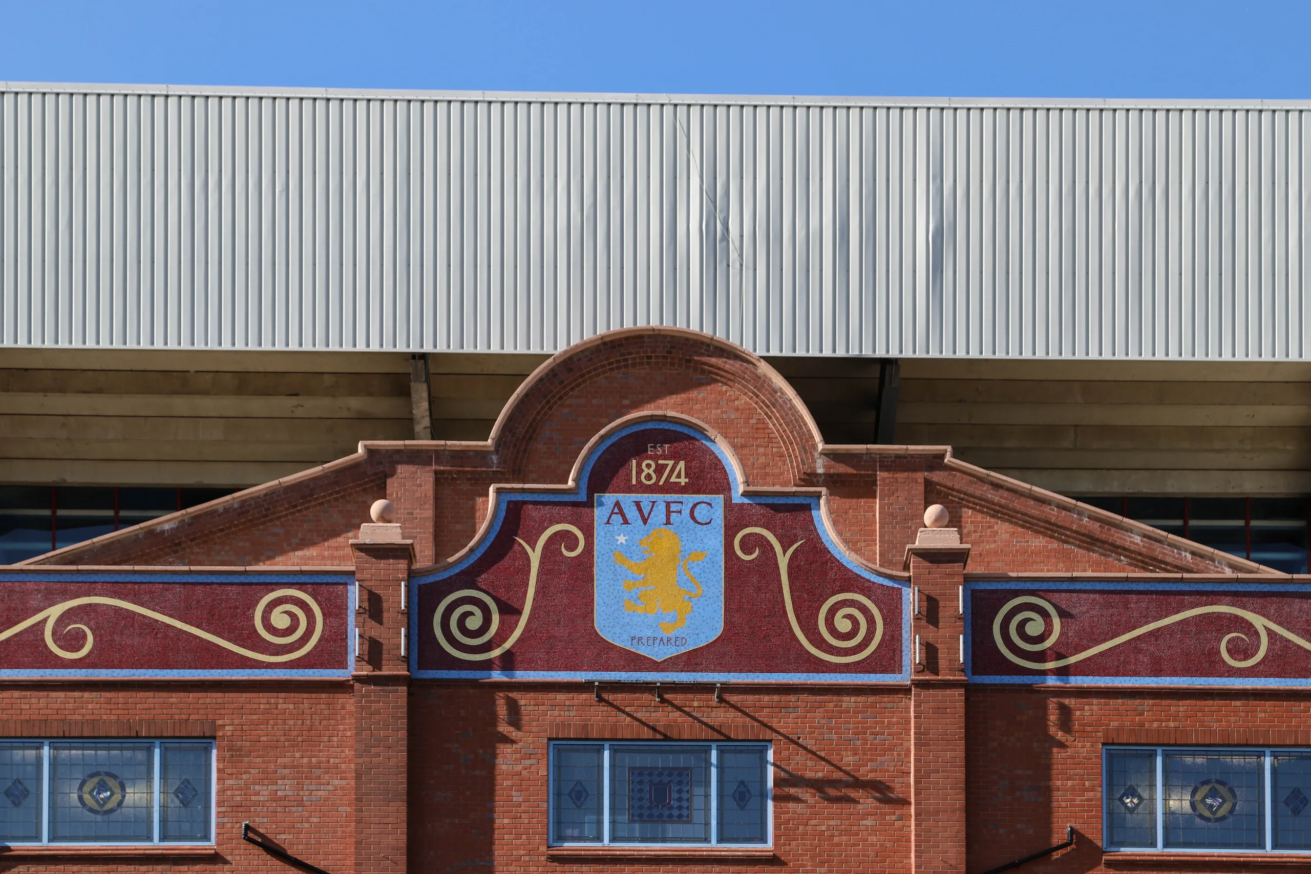 Aston Villa FC badge, Villa Park stadium