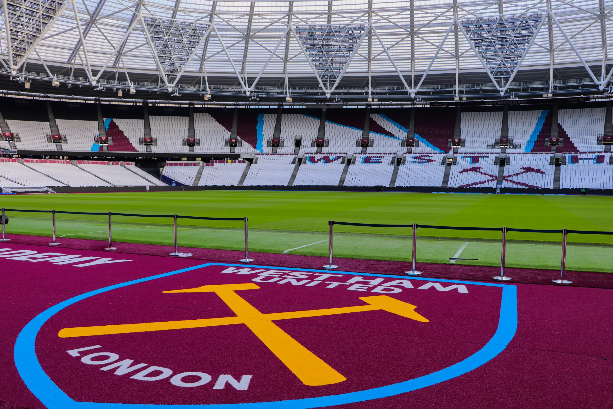 West Ham United FC badge, London Stadium