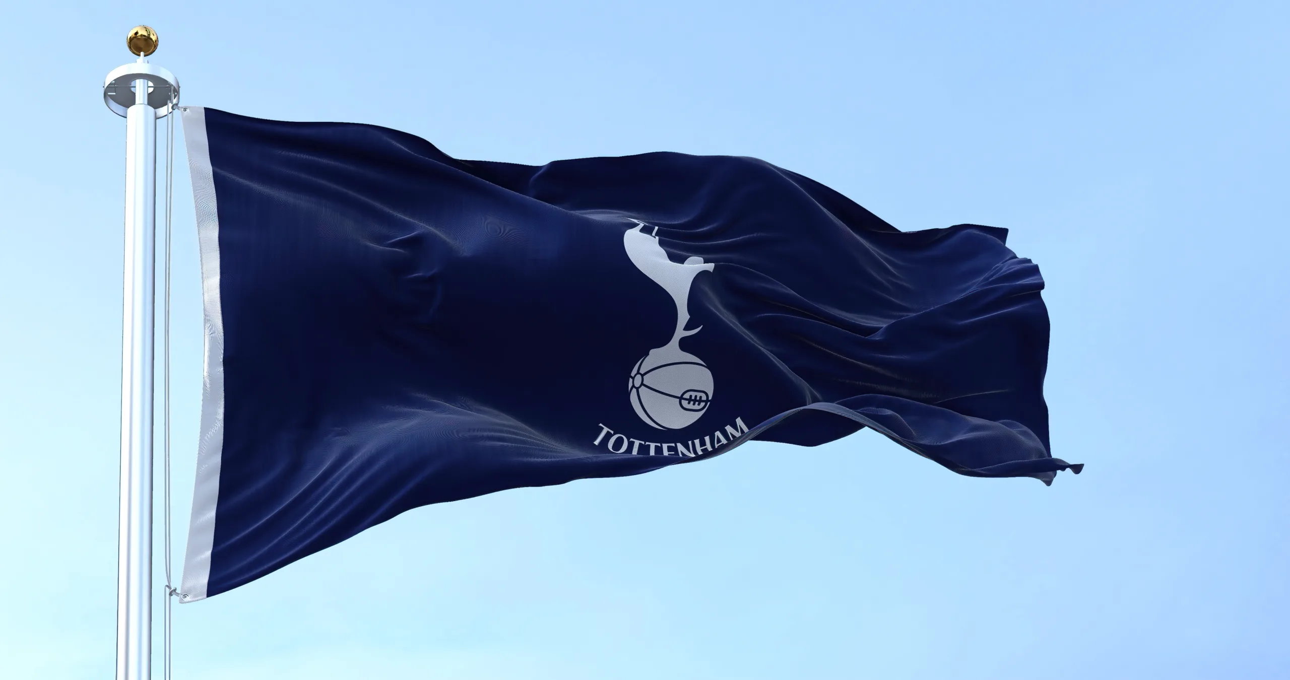 Tottenham Hotspur badge flag