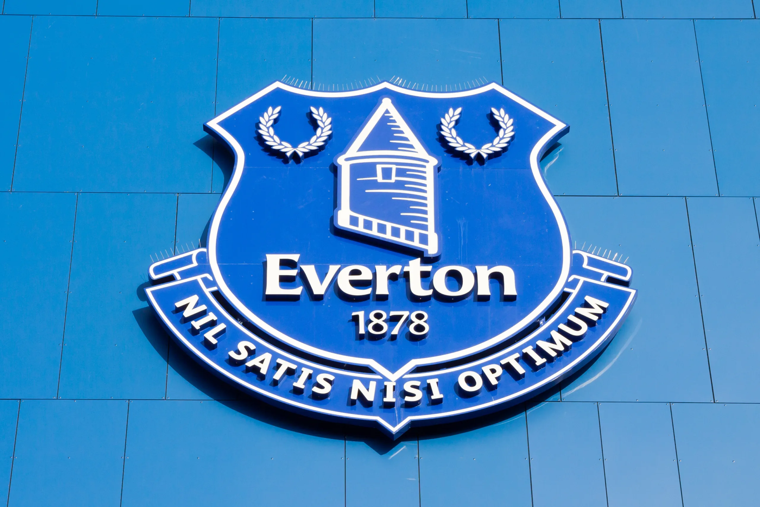 Everton FC badge flag