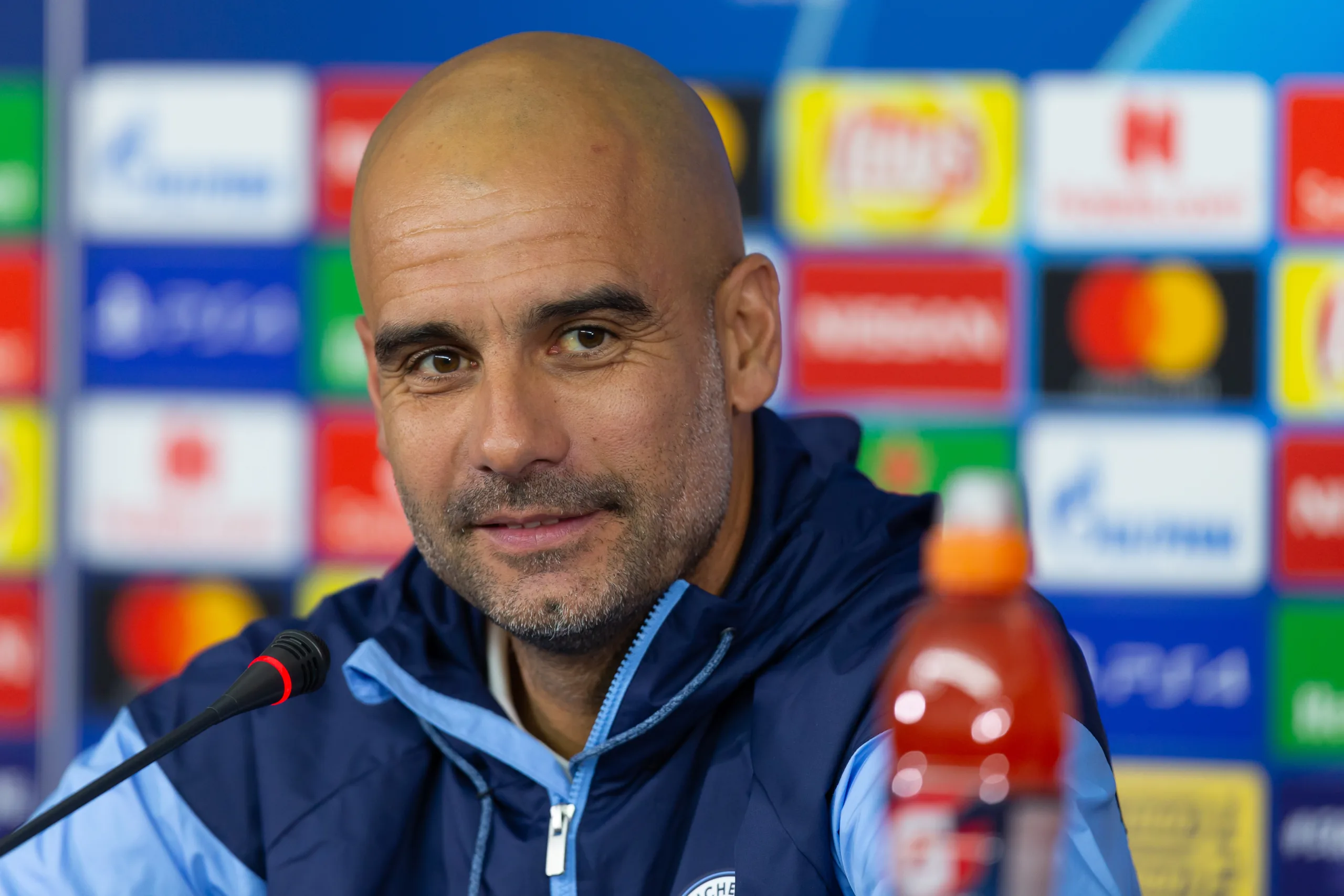 Manchester City coach Pep Guardiola