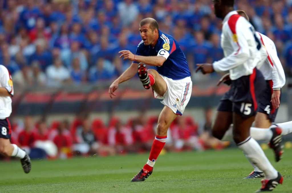 Zinedine Zidane - France v England - Euro 2004