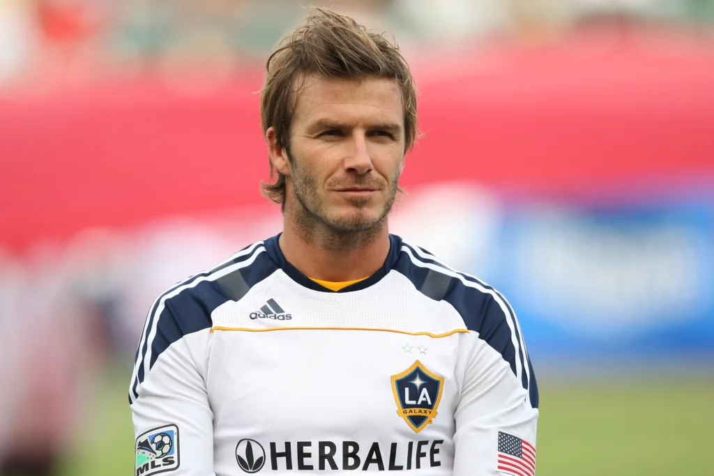 LA Galaxy's David Beckham